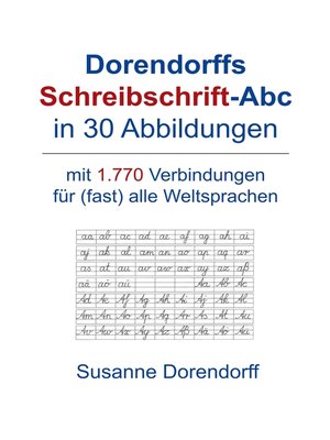 cover image of Dorendorffs Schreibschrift-Abc in 30 Abbildungen